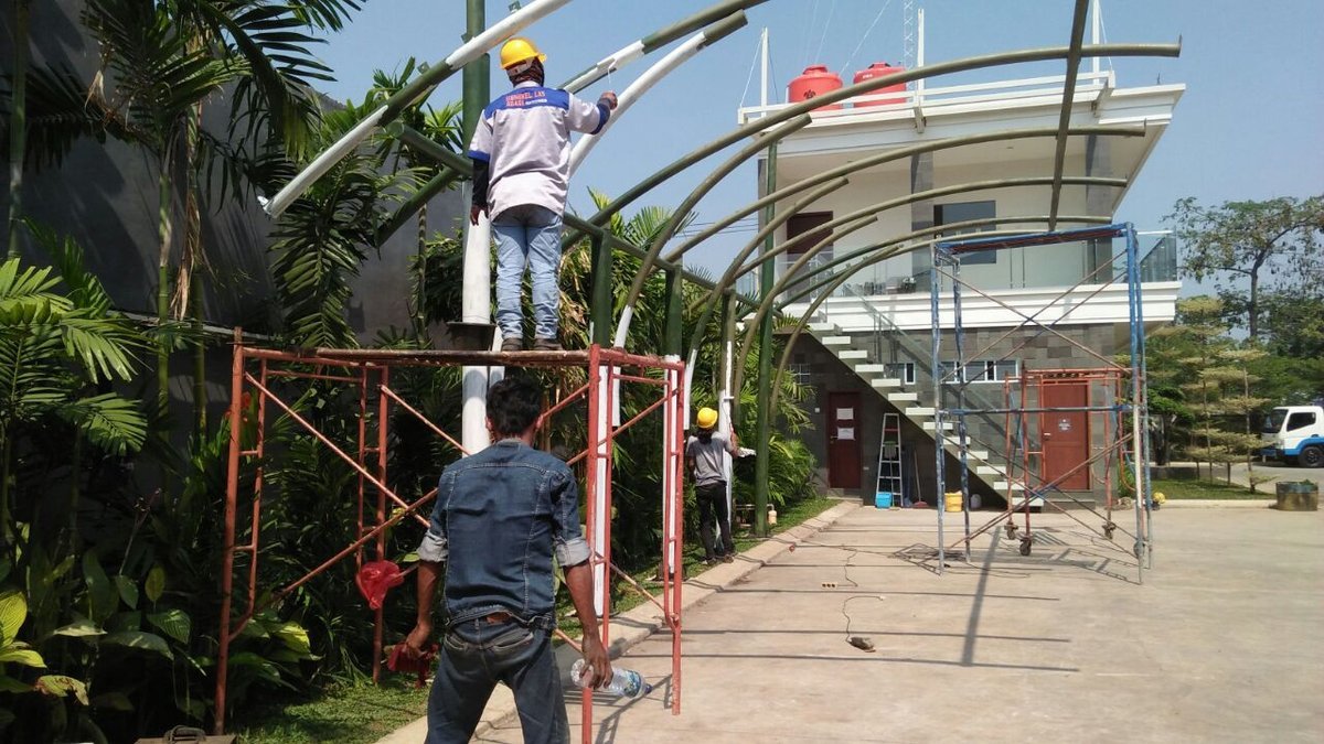 Foto Car Parking VVIP – Workshop Air Mas Karawang di Karawang Timur, Jawa Barat — PARKING (foto 1) oleh Master Membran
