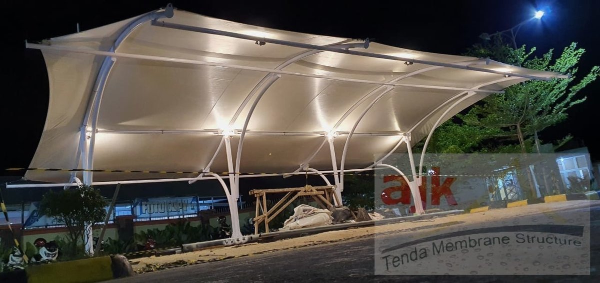 Foto Carport Tent – Komplek Hang Tuah Jakarta di Komplek Hang Tuah, Jakarta — CARPORT (foto 1) oleh Master Membran