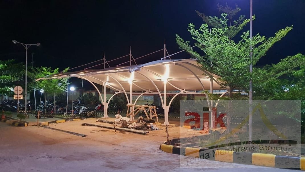 Foto Carport Tent – Komplek Hang Tuah Jakarta di Komplek Hang Tuah, Jakarta — CARPORT (foto 2) oleh Master Membran