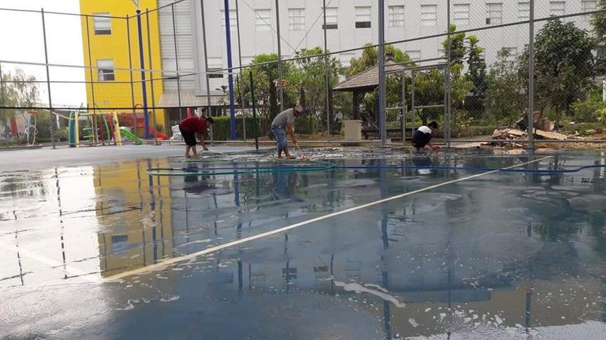 Foto Hall Lapangan – Rusun Kemayoran Jakarta di Rusun Kemayoran, Jakarta — SPORTS (foto 3) oleh Master Membran
