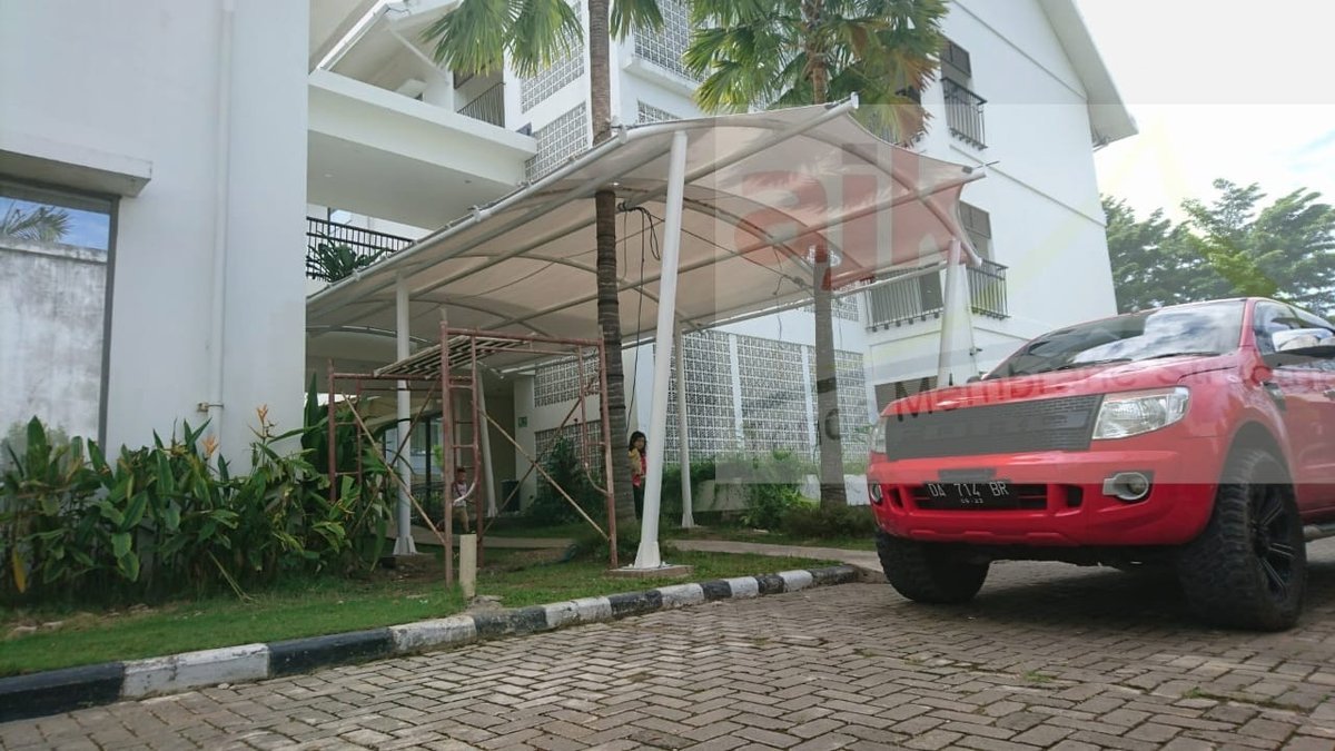 Foto Pedestrian Tent – Hotel Novotel Banjarmasin di Hotel Novotel, Banjarmasin — HOTEL (foto 1) oleh Master Membran