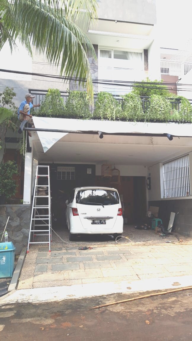 Foto Patio Tent – Pesona Khayangan Depok di Pesona Khayangan, Depok — CARPORT (foto 3) oleh Master Membran