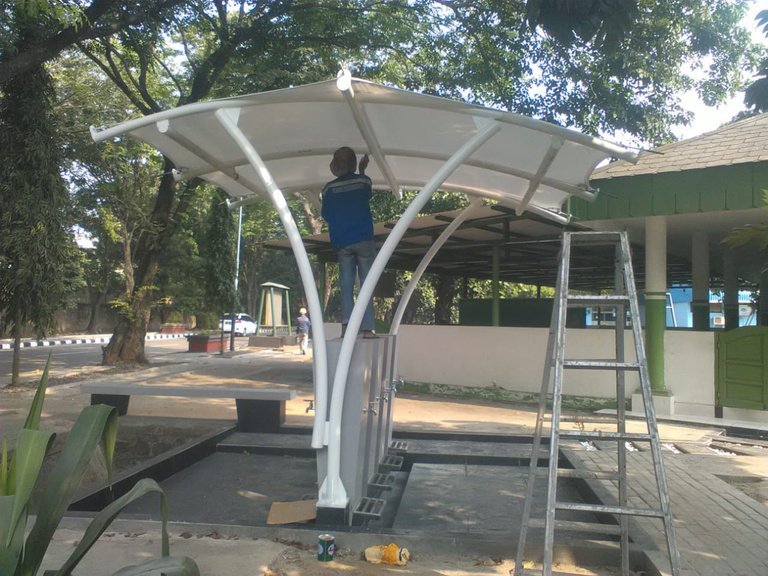 Foto Tempat Wudhu – Masjid Krakatau Steel di Masjid Krakatau Steel, Banten — WORSHIP (foto 3) oleh Master Membran
