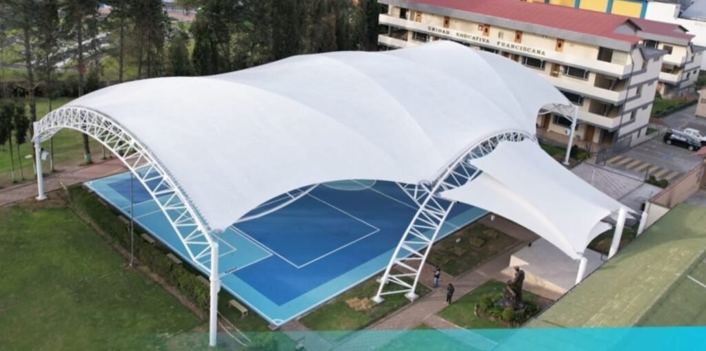 Atap Lapangan Olahraga - ACS International School Serpong (foto 2)