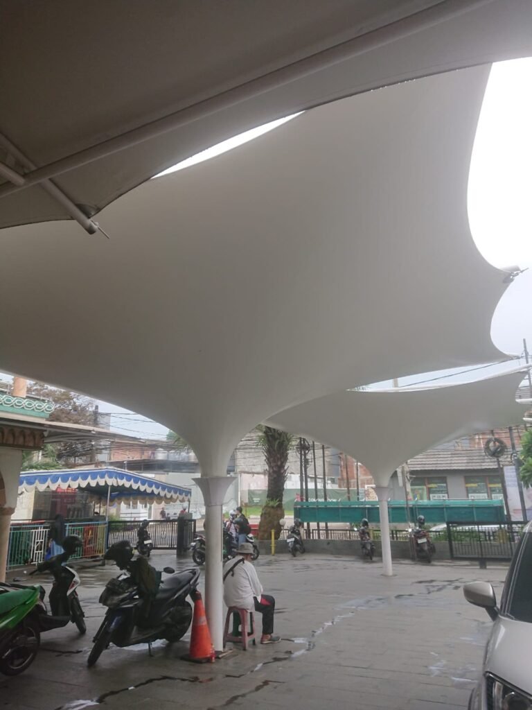 Kanopi Pelataran - Masjid Pejaten Barat (foto 3)
