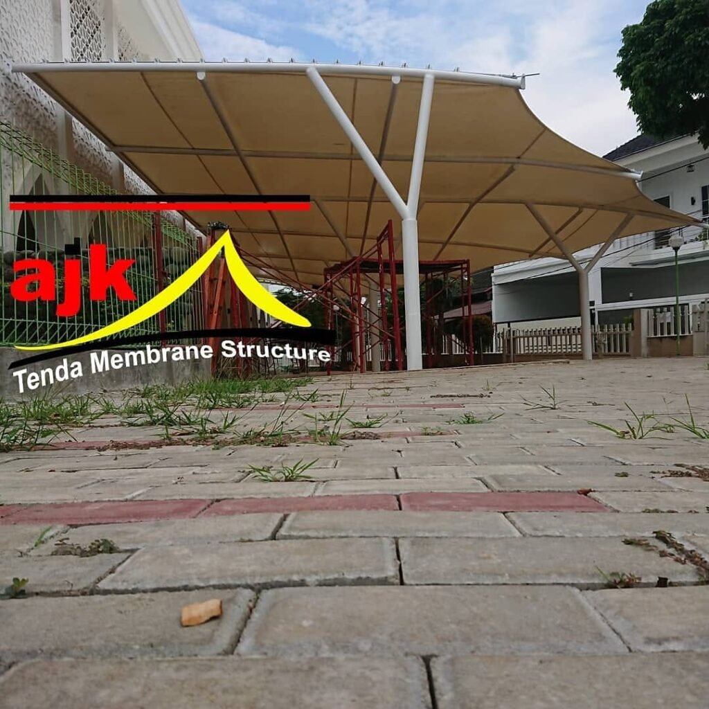 Kanopi Pelataran - Masjid Tanah Kusir (foto 1)