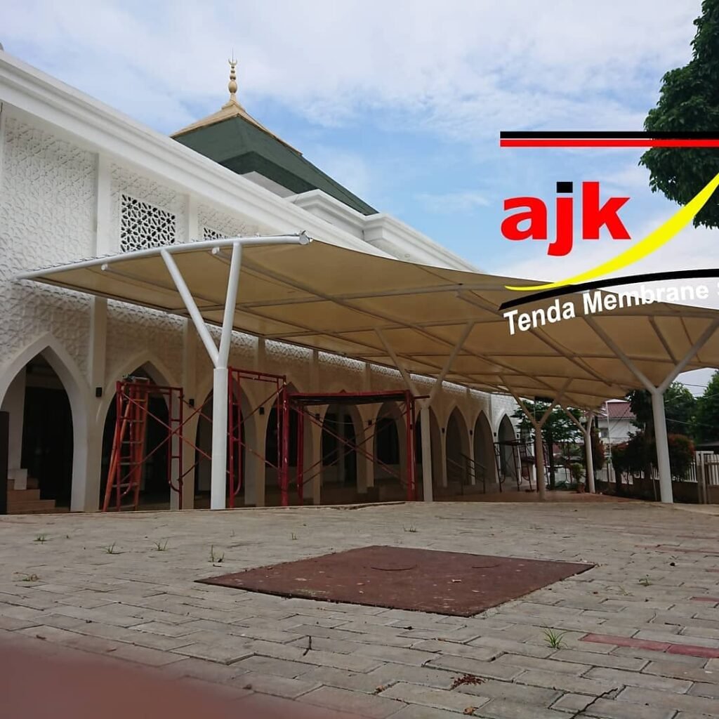 Kanopi Pelataran - Masjid Tanah Kusir (foto 3)