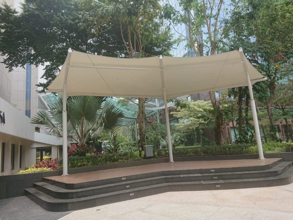 Kanopi Taman - Gedung BRI Sudirman (foto 1)