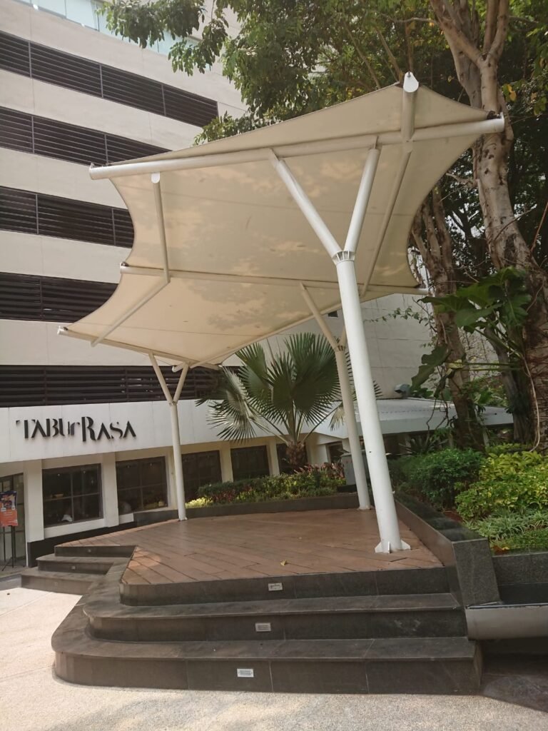 Kanopi Taman - Gedung BRI Sudirman (foto 2)